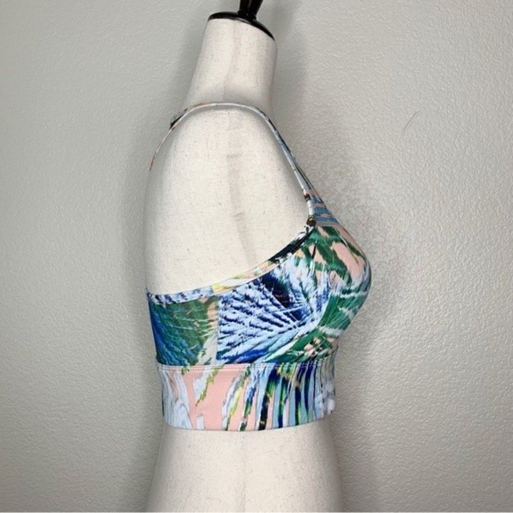 Colorful Racerback Women’s Sports Bra, Sz Small - Picture 6 of 8